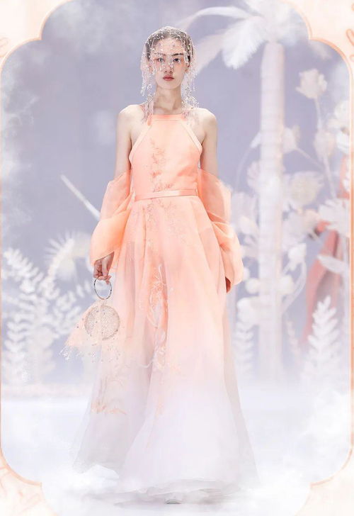 瑶池仙境中的仙子走下人间,诗情画意里的极致典雅,盖娅传说2020aw,每一帧都像画一样仙美 中国